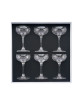 Coffret de 6 verres à liqueur DEGRENNE Newport Twist 7.5cl