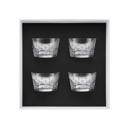 Coffret de 4 verrines DEGRENNE Newport Twist 27cl