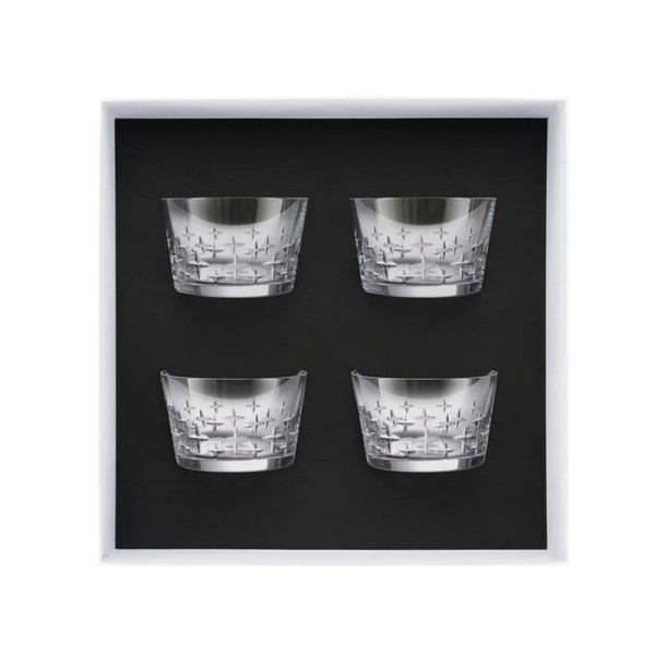 Coffret de 4 verrines DEGRENNE Newport Twist 27cl