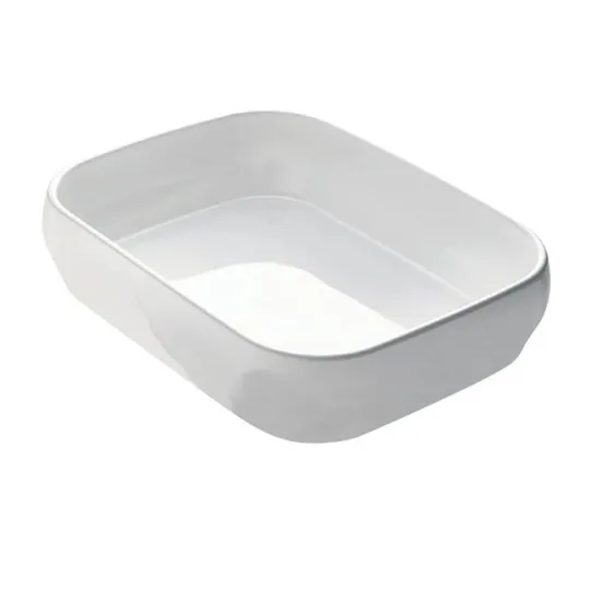 Plat à four DEGRENNE Bahia Pierre de Lune 31.8x25cm porcelaine