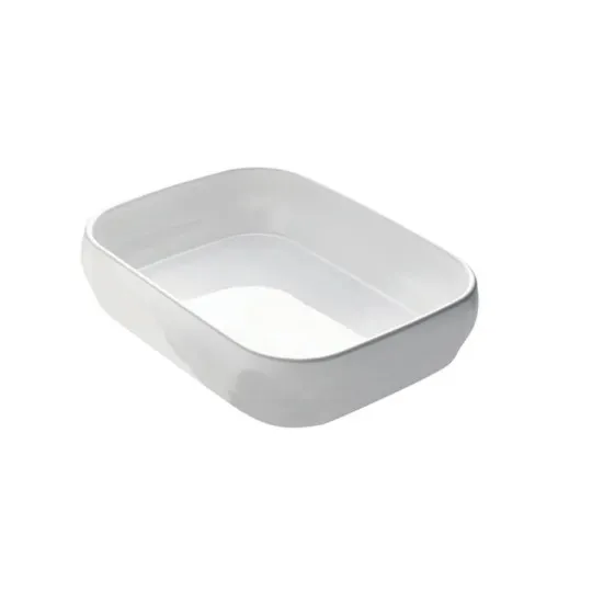 Plat à four DEGRENNE Bahia Pierre de Lune 22.8x16.2cm porcelaine