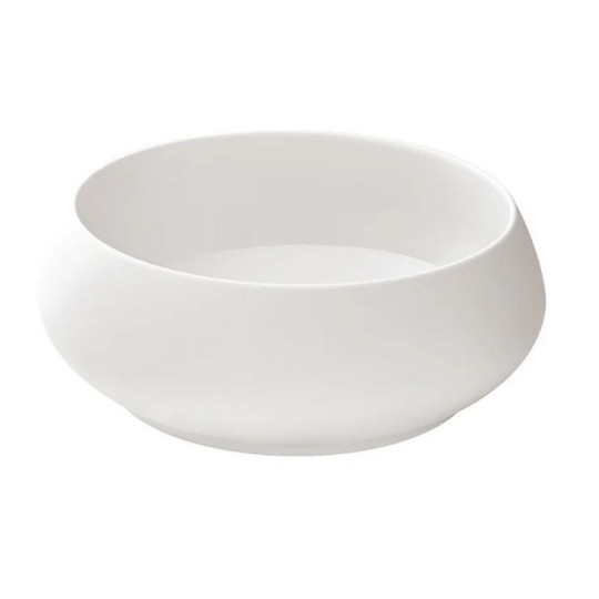 Saladier DEGRENNE Bahia Pierre de Lune 28cm en porcelaine