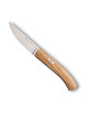 Couteau de poche OVALIE Eden Park Legendary série numérotée plein manche 11cm en bois d'olivier
