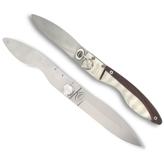 Couteau OVALIE Lock n°3 en bois de violette