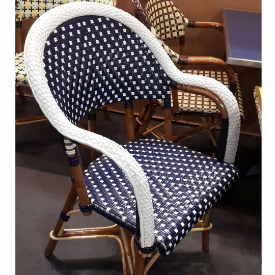 Chaise de Bistrot Kléber en rotin Maison Gatti - plusieurs finitions