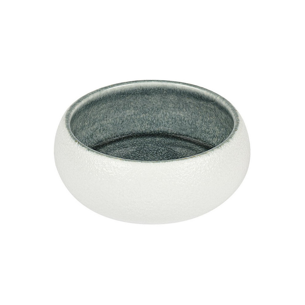 Assiette galet MATFER BOURGEAT IN SITU Nakre 24x18cm en grès émaillé