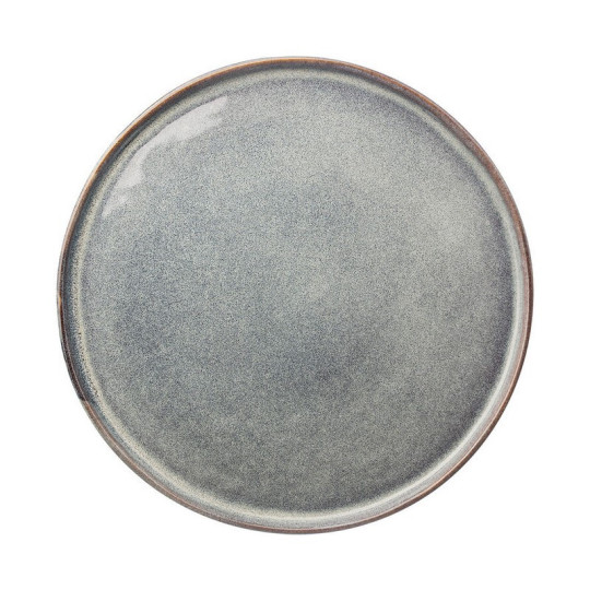 Assiette plate MATFER BOURGEAT IN SITU Maui écume 26.5cm en grès émaillé