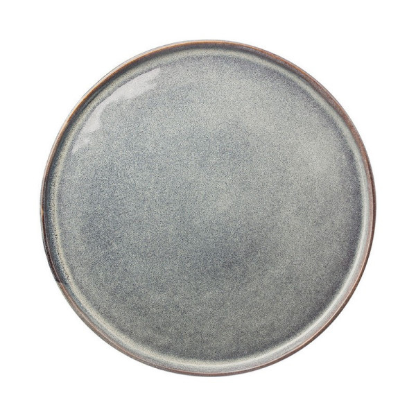Assiette plate MATFER BOURGEAT IN SITU Maui écume 26.5cm en grès émaillé