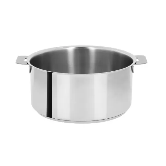 Faitout CRISTEL Mutine amovible en inox 28cm