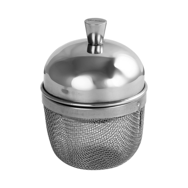 Infuseur à thé CRISTEL tout inox pour théière ou mug