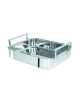 Plat à four CRISTEL en inox 30cm