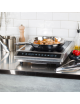 Poêle basse CRISTEL Castel Pro en inox - 5 tailles