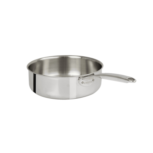 Sauteuse Castel Pro 28 Cm - 2 Anses, Compatible Induction, Four Et Lave-vaisselle