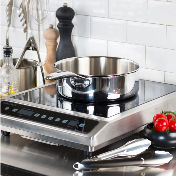 Sauteuse CRISTEL Castel Pro en inox - 2 tailles