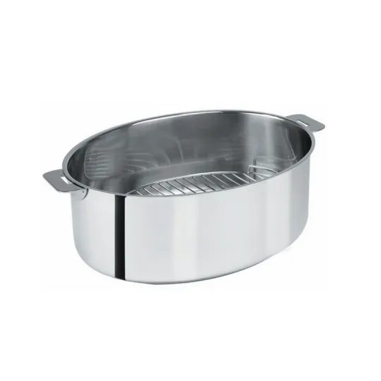 Faitout ovale CRISTEL Mutine amovible 30x22cm