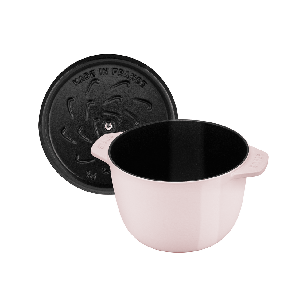 Cocotte à riz Gohan STAUB Sorbet rose en fonte 16cm