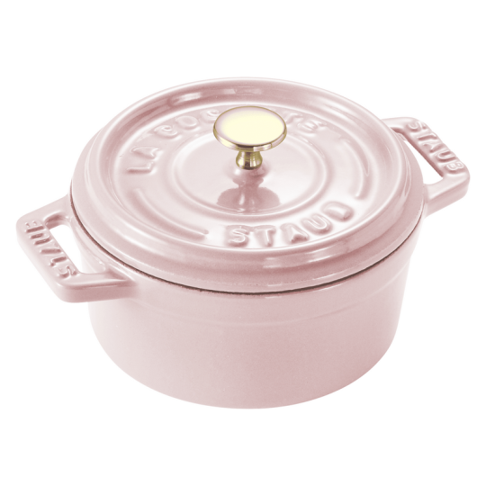 Mini cocotte STAUB Sorbet rose 10cm en fonte