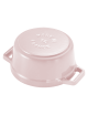 Mini cocotte STAUB Sorbet rose 10cm en fonte