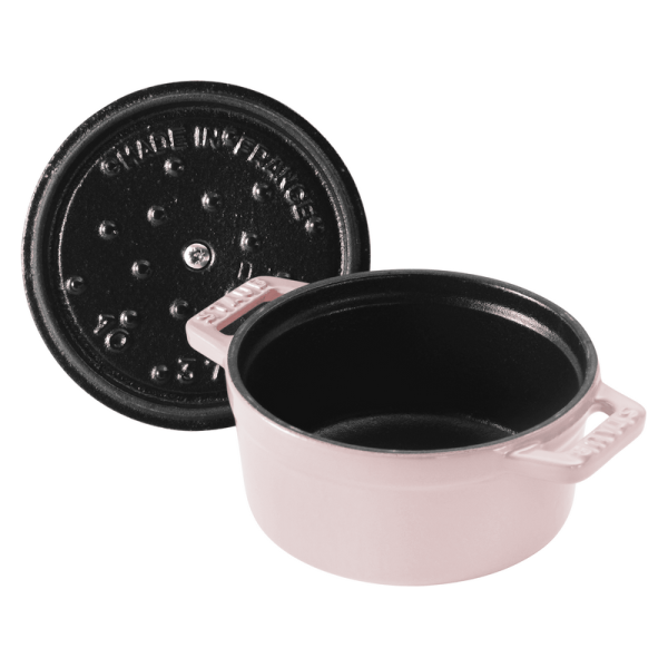 Mini cocotte STAUB Sorbet rose 10cm en fonte