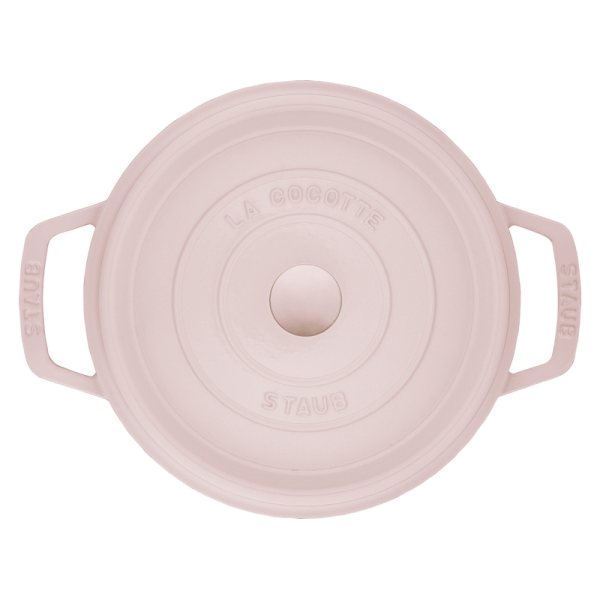 Cocotte ronde STAUB Sorbet rose en fonte - 4 tailles