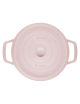 Cocotte ronde STAUB Sorbet rose en fonte - 4 tailles