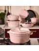 Cocotte ronde STAUB Sorbet rose en fonte - 4 tailles