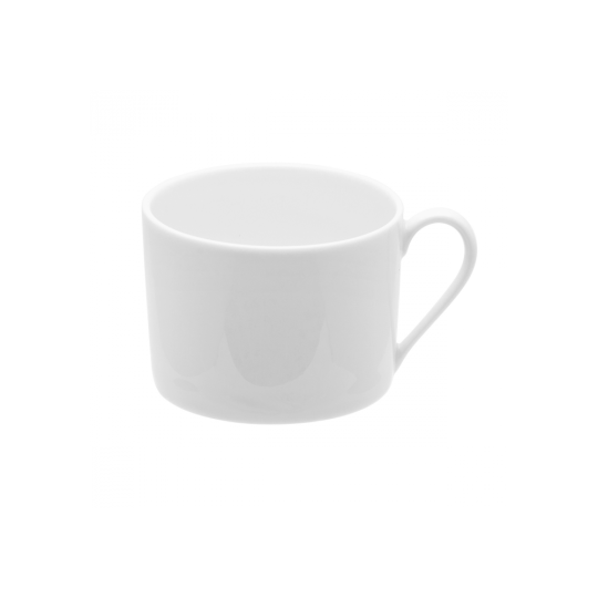 Second choix DEGRENNE lot de 6 tasses à thé L Blanc 25cl porcelaine