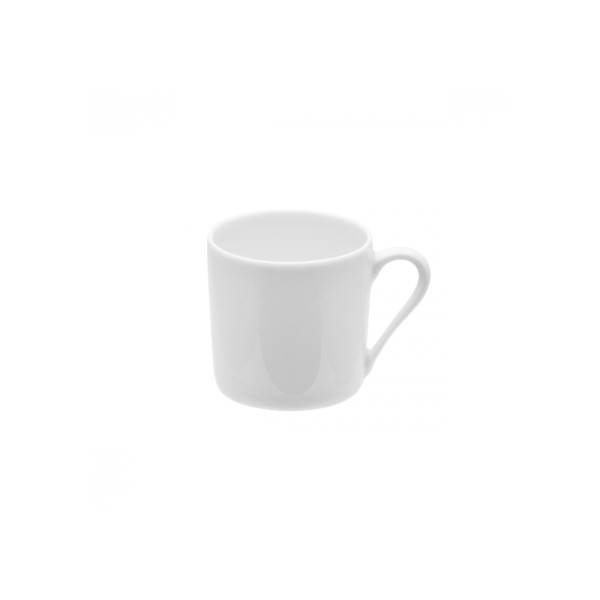 Second choix DEGRENNE lot de 6 tasses à café L Blanc 10cl porcelaine