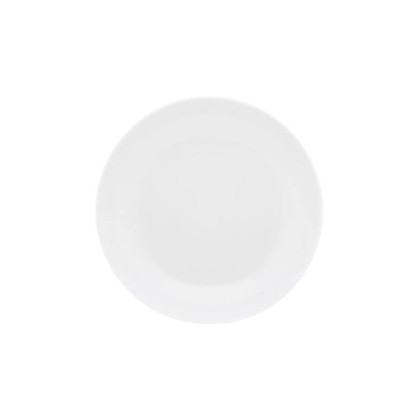 Second choix DEGRENNE lot de 6 assiettes creuses Eclipse Blanc 19cm porcelaine
