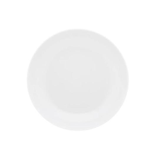Second choix DEGRENNE lot de 6 assiettes creuses Eclipse Blanc 22,5cm porcelaine
