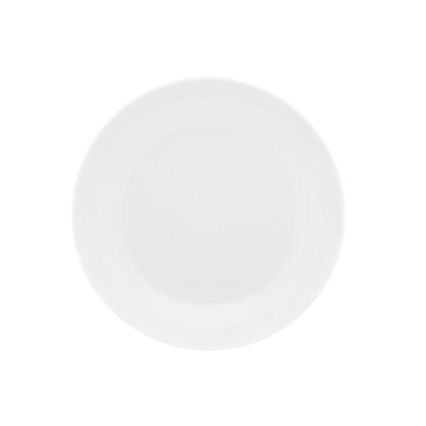 Second choix DEGRENNE lot de 6 assiettes creuses Eclipse Blanc 22,5cm porcelaine