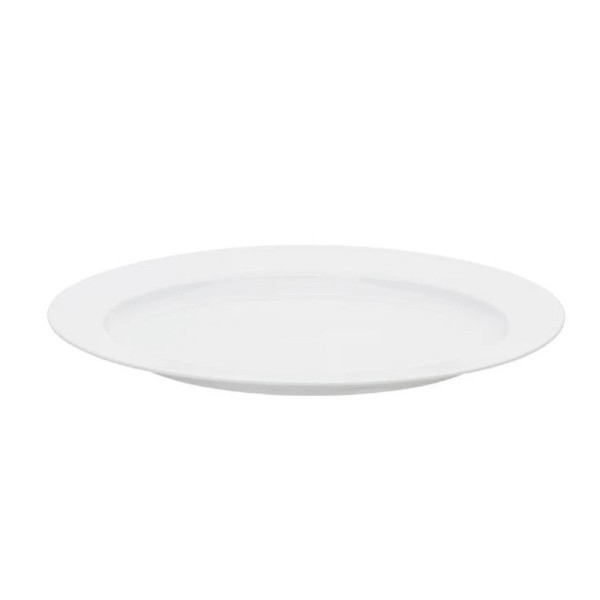 Second choix DEGRENNE Plat ovale Eclipse Blanc 36,5x26,5cm  porcelaine