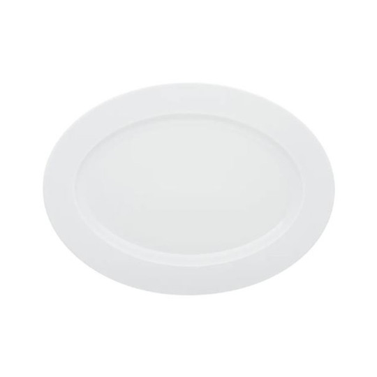 Second choix DEGRENNE Plat ovale Eclipse Blanc 36,5x26,5cm  porcelaine
