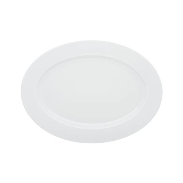 Second choix DEGRENNE Plat ovale Eclipse Blanc 36,5x26,5cm  porcelaine