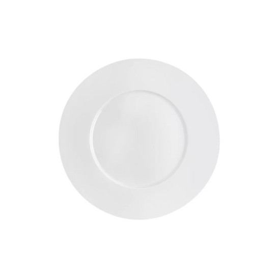 Second choix DEGRENNE lot de 6 assiettes à dessert Eclipse Blanc 21,5cm porcelaine