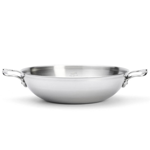 Wok bombé DE BUYER Affinity en inox 32cm