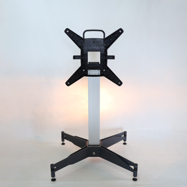 Table bistro FIX MOTION plateau rond 70cm + pied FM 4b original autostabilisant - 3 finitions
