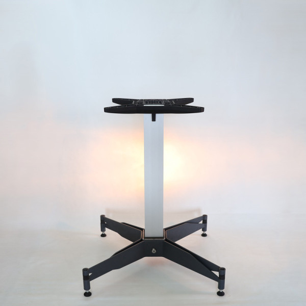 Table bistro FIX MOTION plateau carré 64cm + pied FM 4b original autostabilisant - 3 finitions
