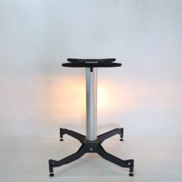 Table bistro FIX MOTION plateau rond 80cm + pied FM 4b Optispace autostabilisant - 3 finitions