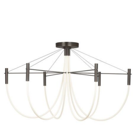 Suspension lustre CVL Paradoxe 6L fixe - 4 finitions