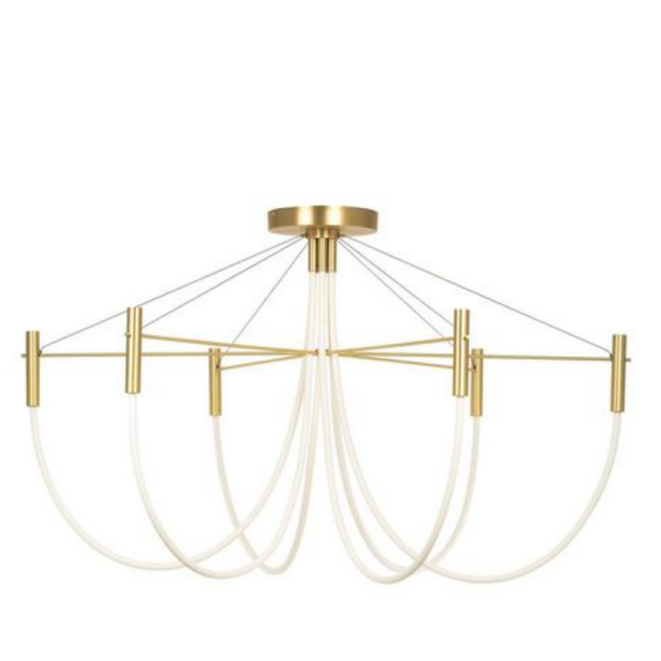 Suspension lustre CVL Paradoxe 6L fixe - 4 finitions