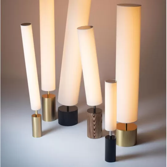 Lampadaire CVL Clopes 09-40 diamètre 9cm abat-jour 40cm - 10 finitions