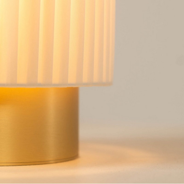 Lampe à poser CVL Ruban diamètre de la base 7cm - 8 finitions 2 tailles