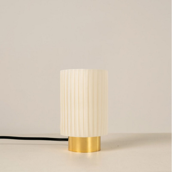 Lampe à poser CVL Ruban diamètre de la base 7cm - 8 finitions 2 tailles