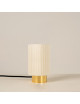 Lampe à poser CVL Ruban diamètre de la base 7cm - 8 finitions 2 tailles