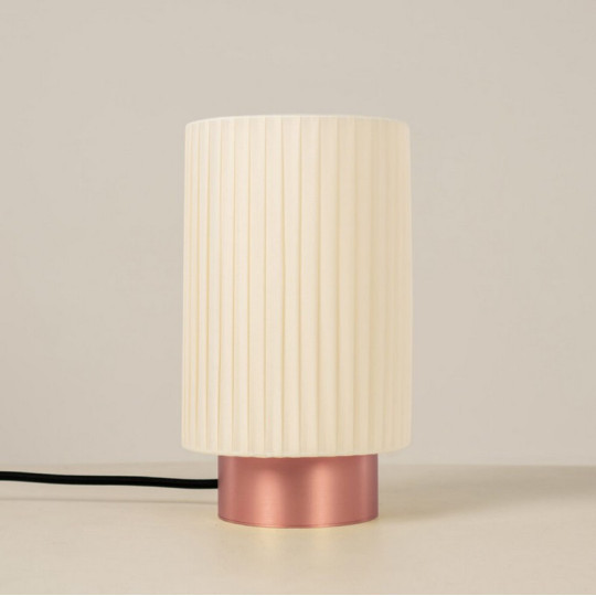 Lampe à poser CVL Ruban diamètre de la base 10cm - 8 finitions 2 tailles