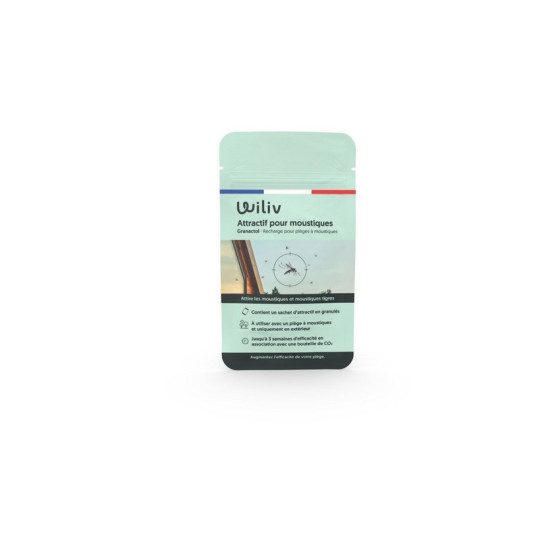 Sachet de 5g d'attractif pour piège à moustiques Willo WILIV