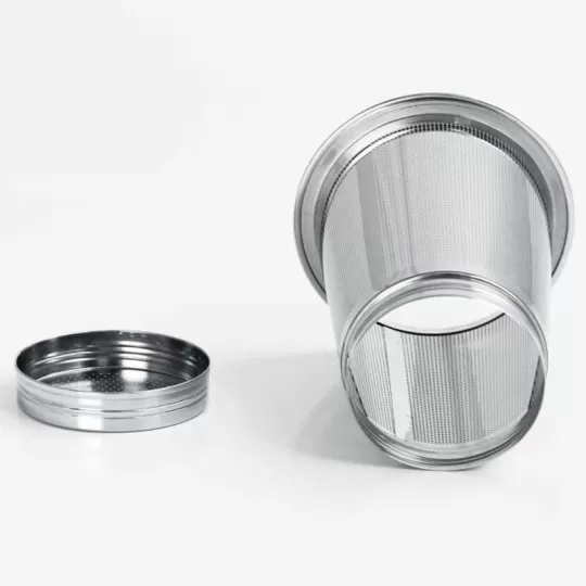 Filtre à thé CRISTEL tout inox pour théière Rooibos - 2 tailles