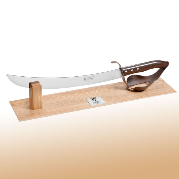 Sabre à Champagne Dozorme bronze vallernia socle hêtre