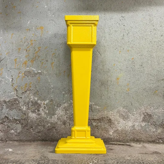 Colonne pour Boîte aux lettres 1950 La Boîte Jaune - 8 coloris